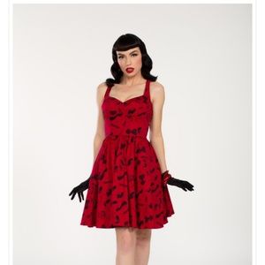 Pinup Girl Clothing - Vera Dress - Fetish Print